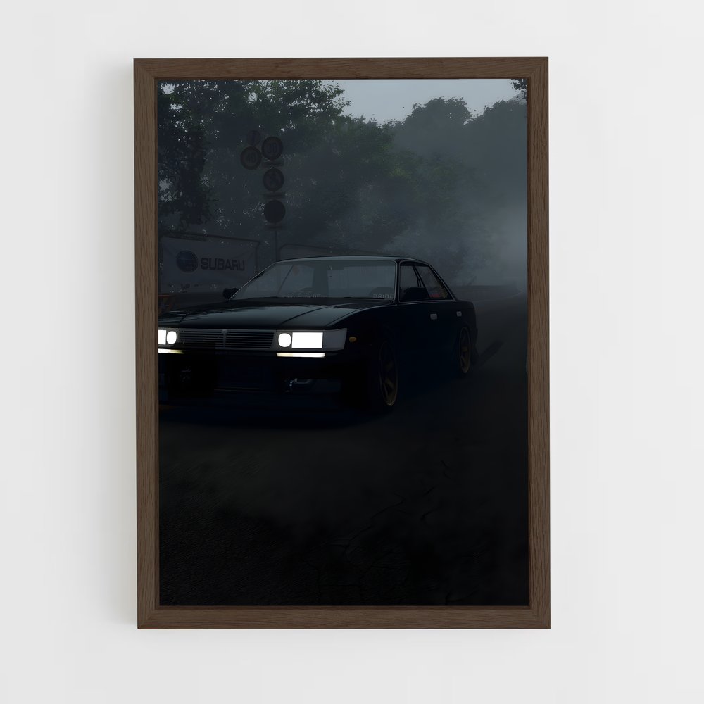 Poster Voyage Brumeux – affiche Nissan (vue 5)